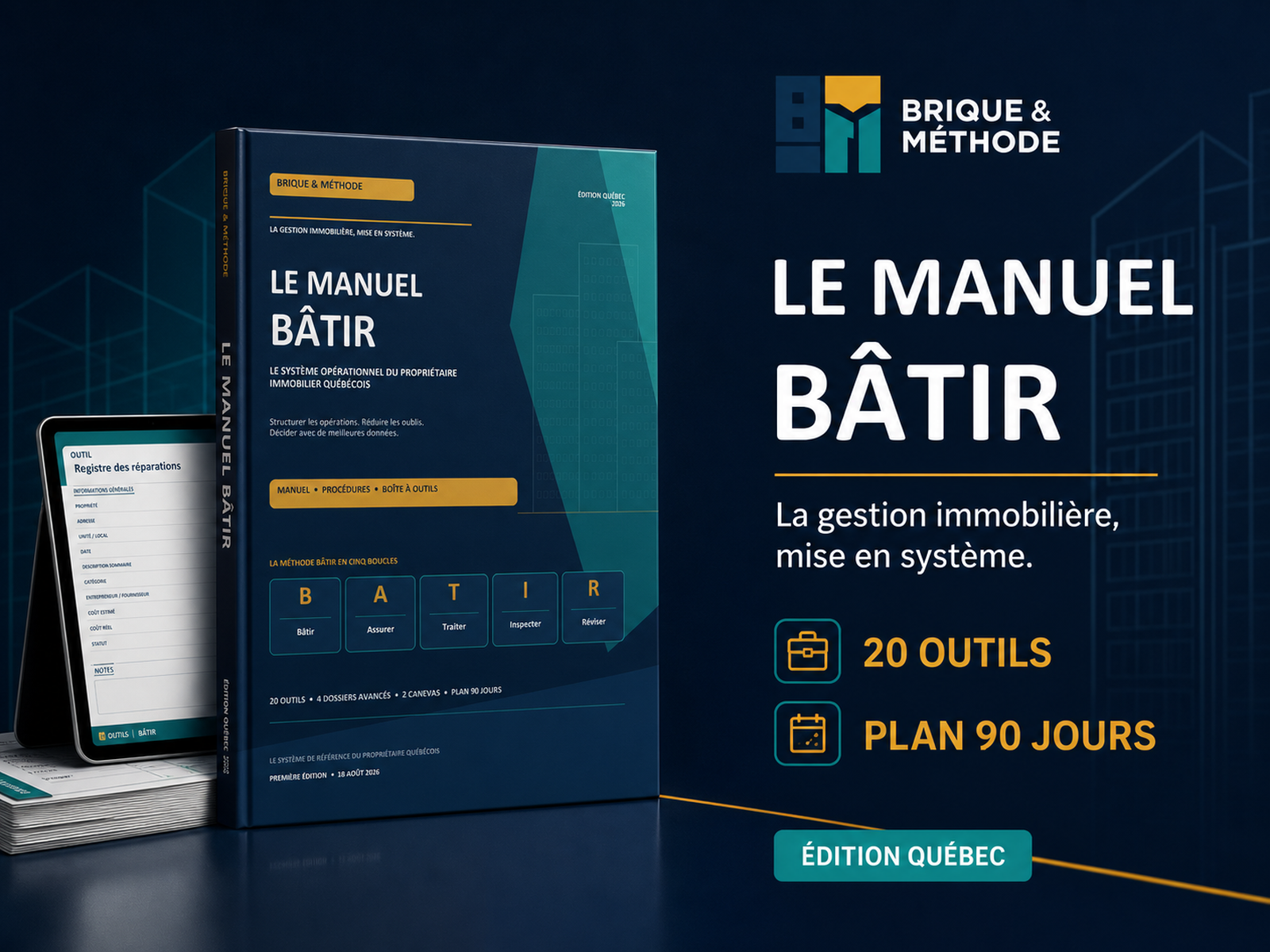 Aperçu du Manuel BÂTIR de Brique & Méthode sur ordinateur, tablette et téléphone